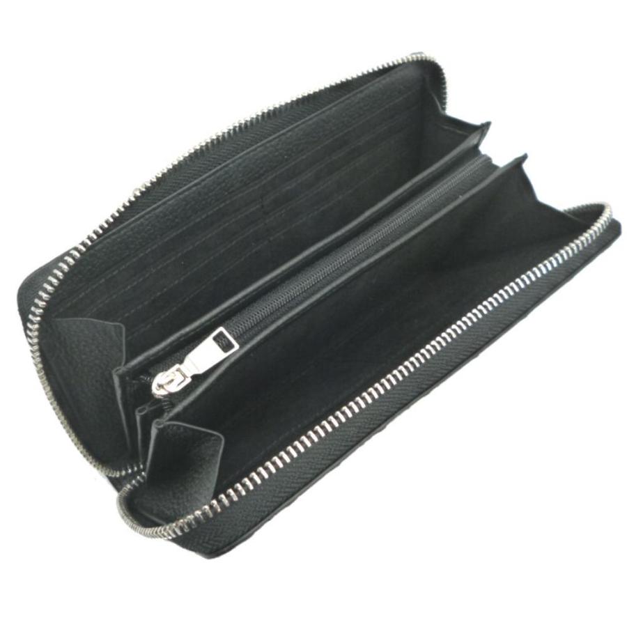 ワニ革 クロコダイル 長財布 メンズ 財布 ラウンドファスナー : IMP