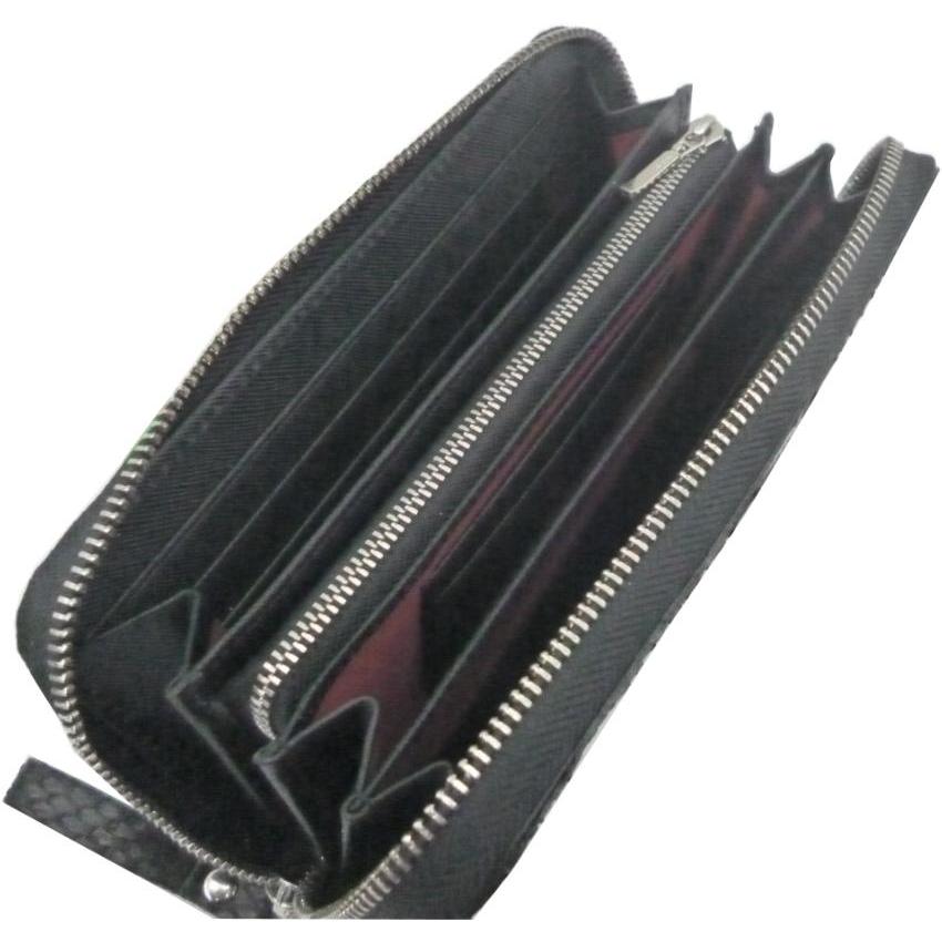 パイソン 財布 メンズ レデイーズ 蛇革 ラウンドファスナー 長財布 191 |  | 02