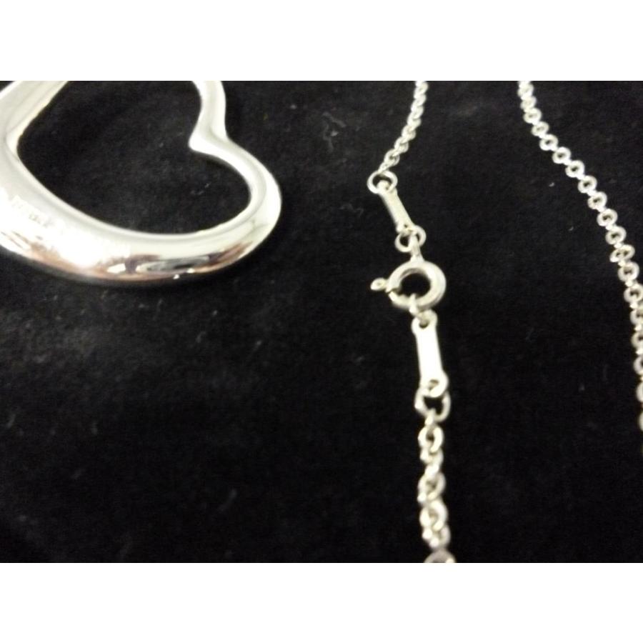 【ティファニー/Tiffany&Co.】エルサ・ペレッティ スターリングシルバー ネックレス ペンダント オープンハート | TIFFANY&Co. | 02