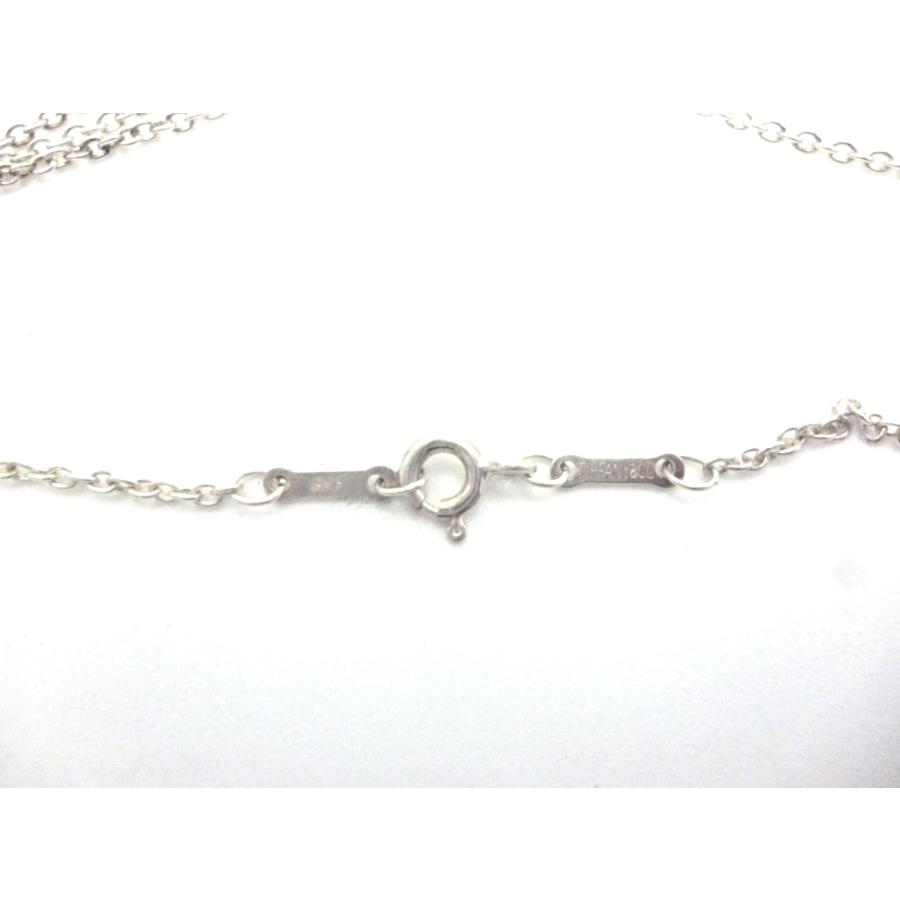 ティファニー　バイザヤード　ブレスレット　スターリングシルバーオープンハート Elsa Peretti ティファニー オープンハートブレスレット レディース