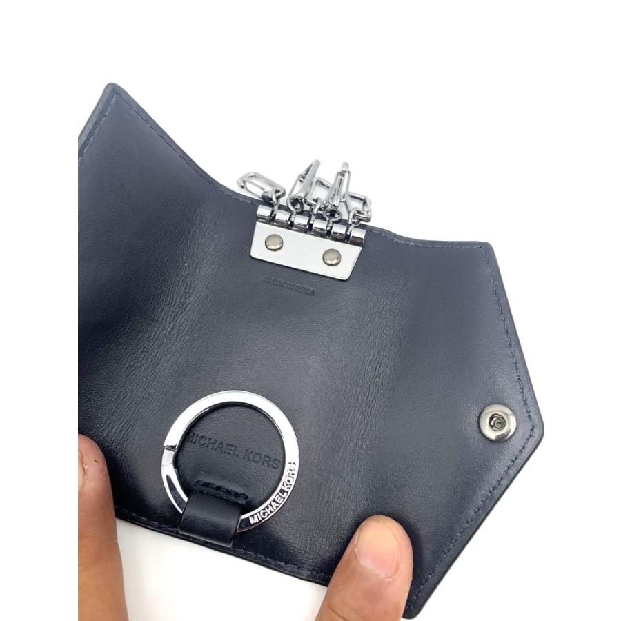 新品　マイケルコース キーケース ブラック 6連 小銭 MICHAEL KORS（マイケルコース） キーケース レディース アウトレット