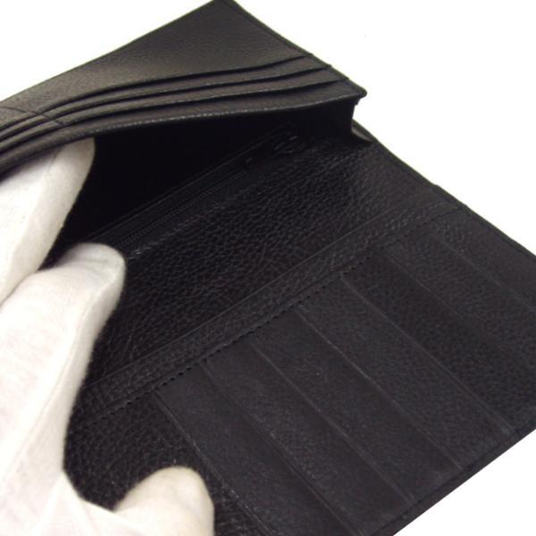 クロコダイル 財布 メンズ 長財布 ワニ革 カイマン 背鰐T102ブラック