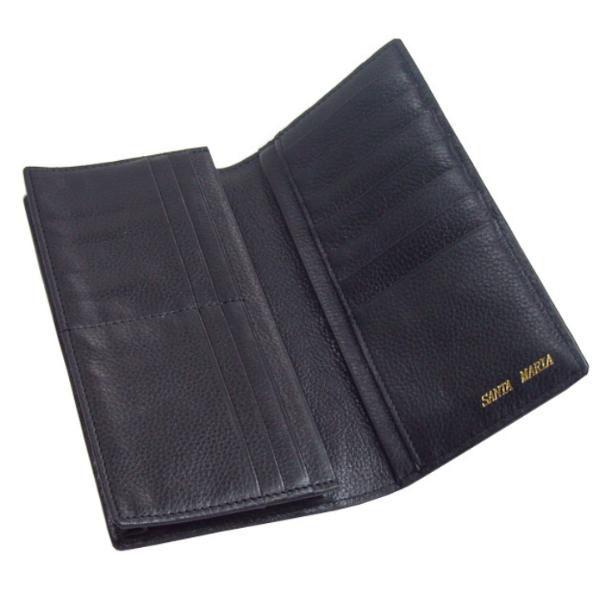 [サンタマリア]象革 財布 ゾウ革 エレファント 長財布 メンズ 片面艶消し102 Santa Maria |  | 02