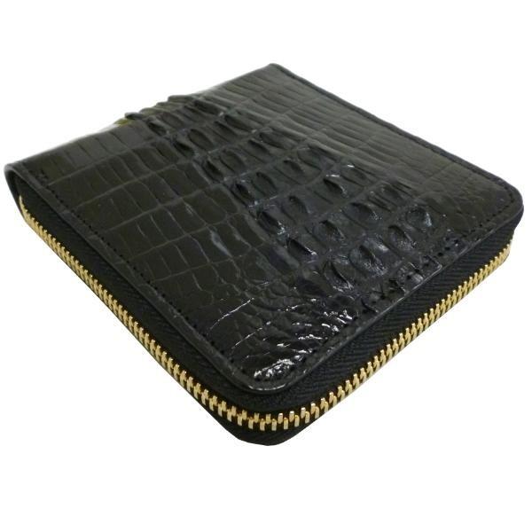 クロコダイル 財布 メンズ 二つ折り 背鰐T 折財布NA104T Santa Maria  