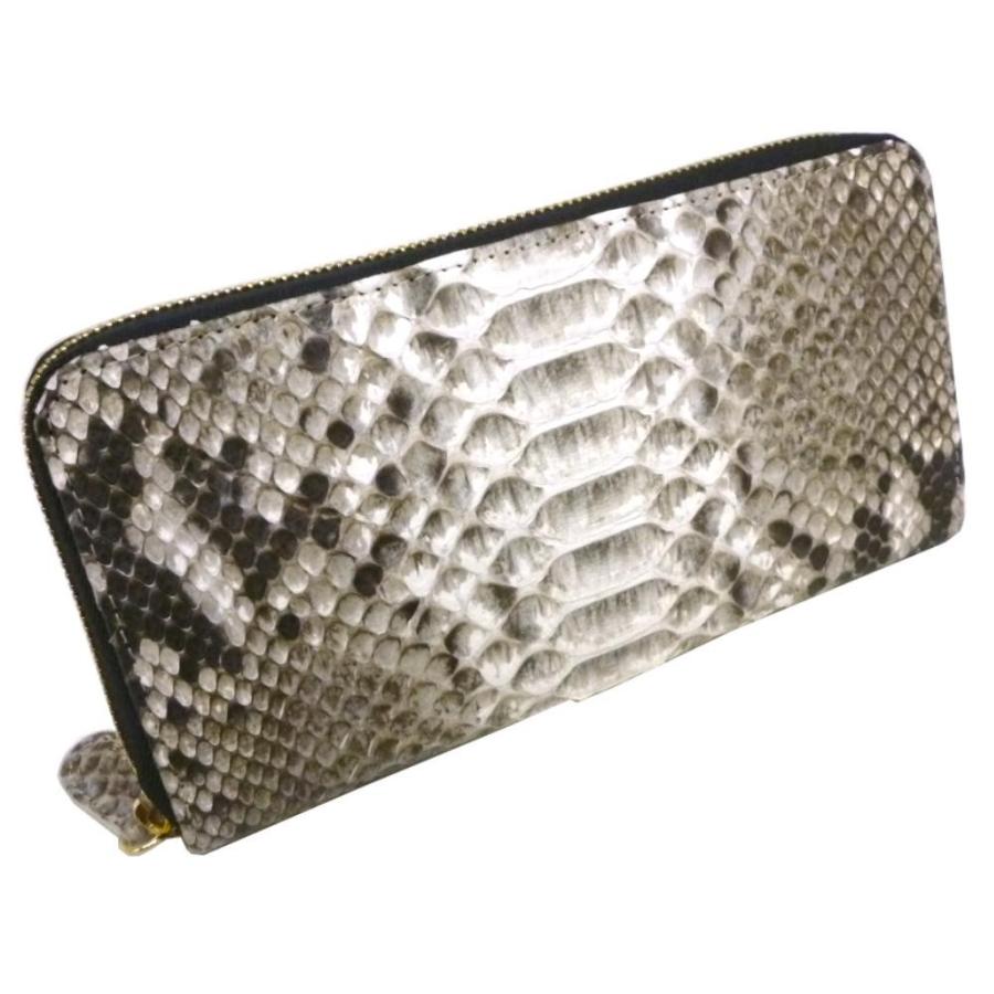 パイソン 財布 メンズ レデイーズ 蛇革 ラウンドファスナー 長財布 72 Santa Maria サンタマリア製 Snw 72 Impショップ 通販 Yahoo ショッピング