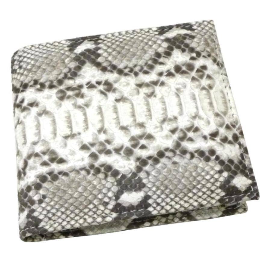 ブランド直営 パイソン 財布 メンズ 両面 蛇革 艶有り 二つ折り財布t3298 Pysバック 激安特価 Www Globaldentalcentre Org