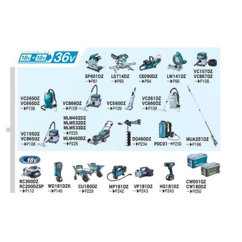 マキタ（makita） 18V+18Vパワーソースキット1 A-61226 : インパクト
