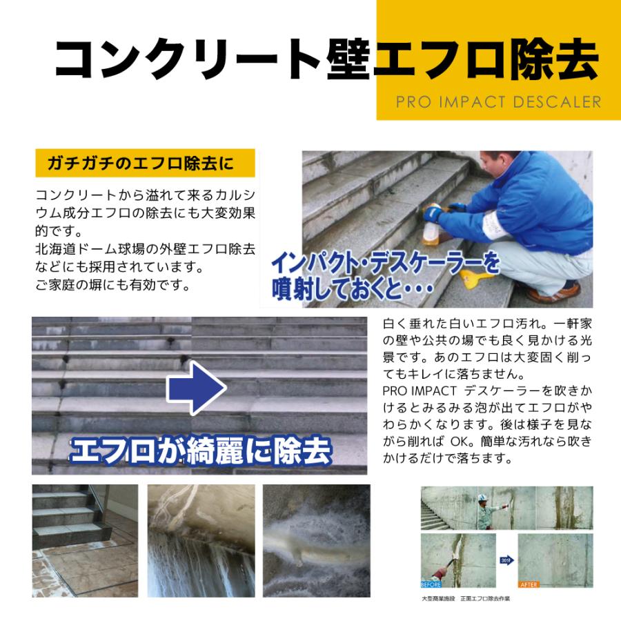 【プロも唖然!】安全 超強力 パイプクリーナー 排水管 洗浄液 排水管 掃除 排水管詰まり【プロ用の威力】インパクトデスケーラー(ハード) 300ml スプレー |  | 19
