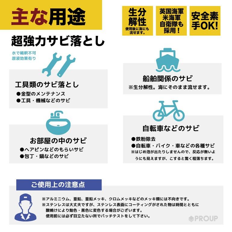 プロも唖然 超強力 サビ落とし サビ取り さび落とし インパクトデスケーラー 原液500ml 錆取り さびとり 錆落とし さび取り 錆びとり サビ取り剤 鉄錆 Descaler Sabi 500ml インパクトシリーズ Yahoo 店 通販 Yahoo ショッピング