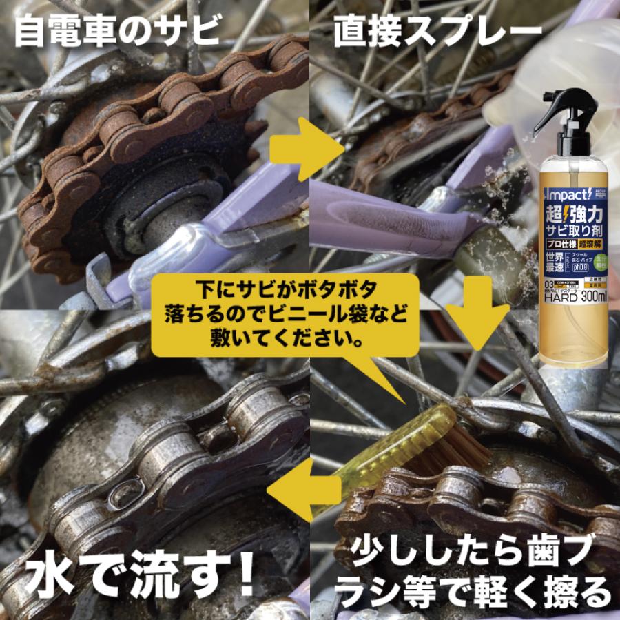 プロも唖然 】超高濃度 超強力 サビ落とし サビ取り 錆び落とし 自転車