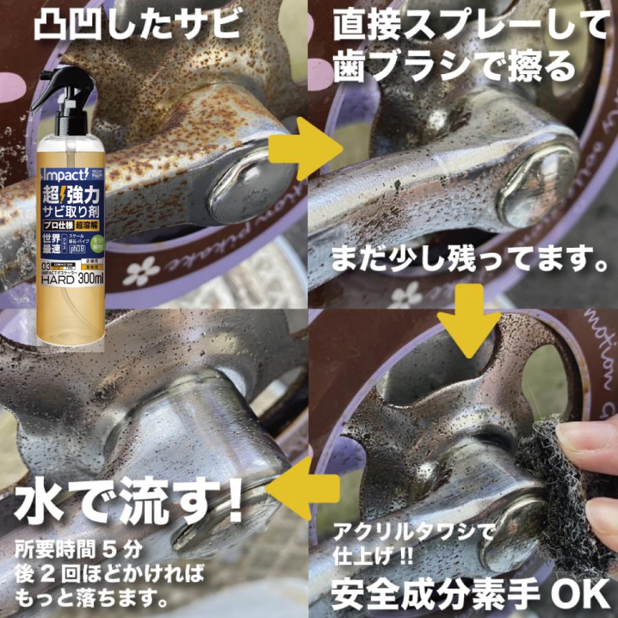 プロも唖然 】超高濃度 超強力 サビ落とし サビ取り 錆び落とし【プロ