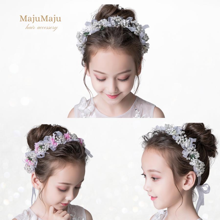 ヘアアクセサリー ピアノ 発表会 ヘッドドレス 髪飾り 子供 女の子