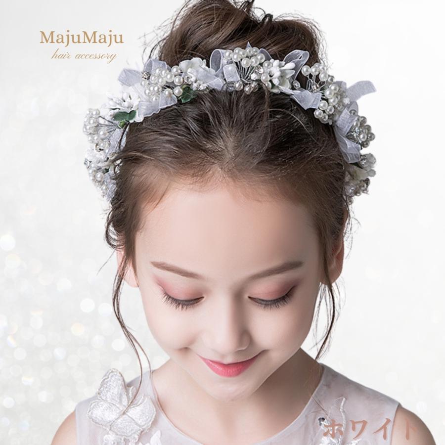 ヘアアクセサリー ピアノ 発表会 ヘッドドレス 髪飾り 子供 女の子