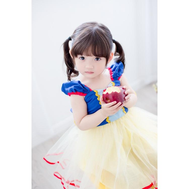 白雪姫 風 ワンピース 子供服 衣装 コスプレ ドレス 誕生日 プレゼント パーティー お姫様 ハロウィン クリスマス ミニドレス カチューシャ セット Bx イーワンズyahoo ショッピング店 通販 Yahoo ショッピング