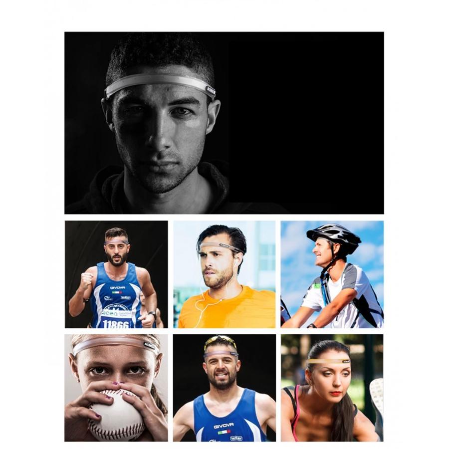 ヘッドバンド スポーツ 汗止め スポーツヘアバンド 汗を左右に誘導する溝 汗が目には入らない ランニング ジョギング テニス ヨガ Compass イーワンズyahoo ショッピング店 通販 Yahoo ショッピング