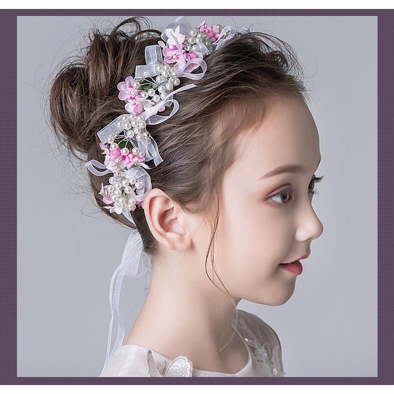 ヘッドドレス 髪飾り 子供 女の子 ヘアアクセサリー ピンク フラワー ヘアバンド リボン シンプル ホワイト パール 発表会 誕生会 舞台 記念写真 Hc12ピンク Compass イーワンズyahoo ショッピング店 通販 Yahoo ショッピング