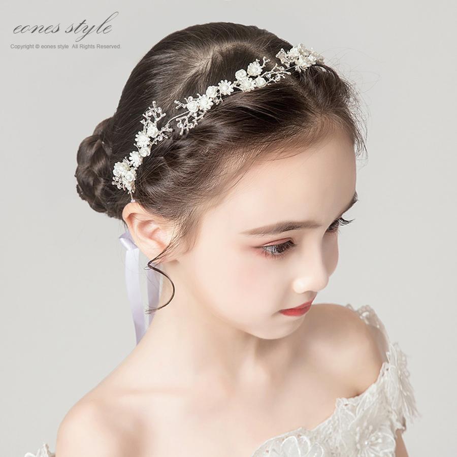 ヘアアクセサリー 手作り 髪飾り 子供 ヘッドドレス 女の子 ピアノ