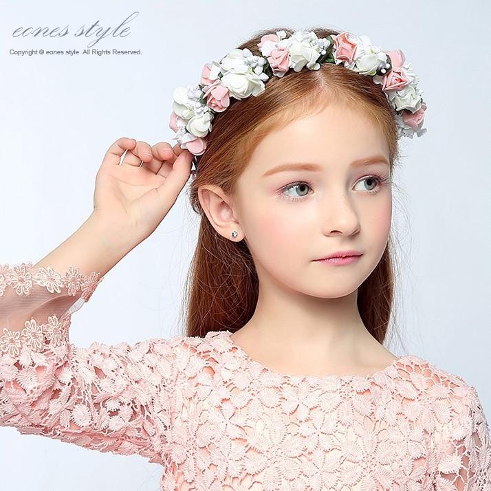 ヘアアクセサリー 子供 キッズ 髪飾り 手作り フォーマル ヘッドドレス