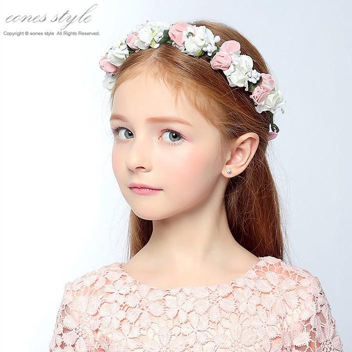 ヘアアクセサリー 子供 キッズ 髪飾り 手作り フォーマル ヘッドドレス カチューシャ ピアノ発表会 結婚式 誕生会 記念写真 撮影 Ma3 Compass イーワンズyahoo ショッピング店 通販 Yahoo ショッピング
