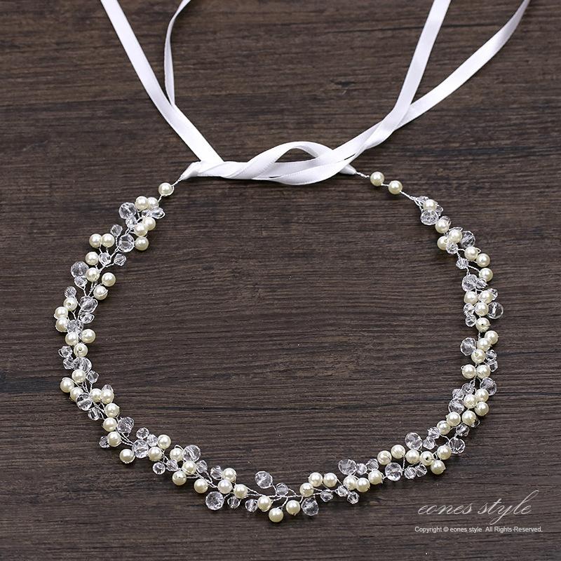 ヘアアクセサリー 手作り ヘッドドレス 子供 髪飾り 女の子 リボン フォーマル ピアノ 発表会 ホワイト パール ラインストーン ティアラ Ma21 Compass イーワンズyahoo ショッピング店 通販 Yahoo ショッピング