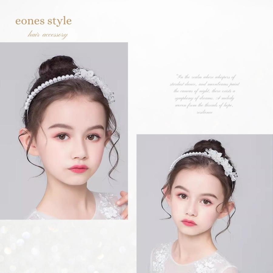 ヘアアクセサリー 手作り カチューシャ ティアラ 髪飾り ピアノ 発表会