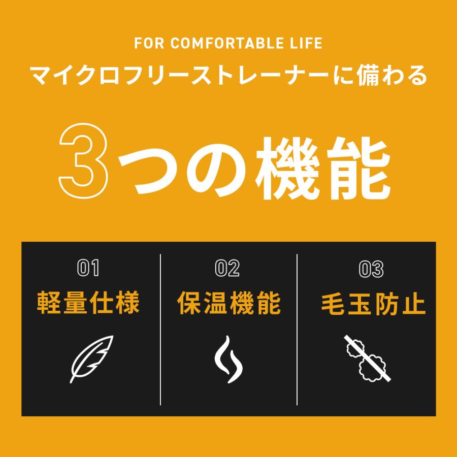 マイクロフリース モックネックトレーナー/ハーフジップトレーナー メンズ レディース 秋 冬 S-3L 送料無料 FT1201 |  | 06