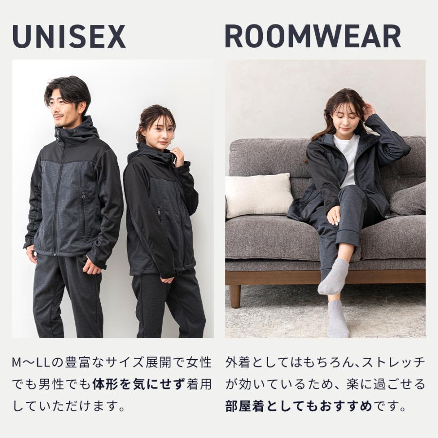 防風 ストレッチ ウォームパーカ（通気性メッシュ仕様） メンズ  レディース 冬 防風ジャケット 撥水 透湿 ハニカムメッシュ 動きやすい 温かい【MP21133】 |  | 03