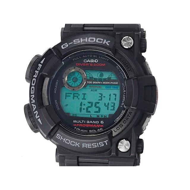 t*y様 新品Gショック 国内正規品FROGMANGWF-1000-1JF電波ソ カシオ CASIO Gショック フロッグマン GWF-1000-1JF ラバー メンズ
