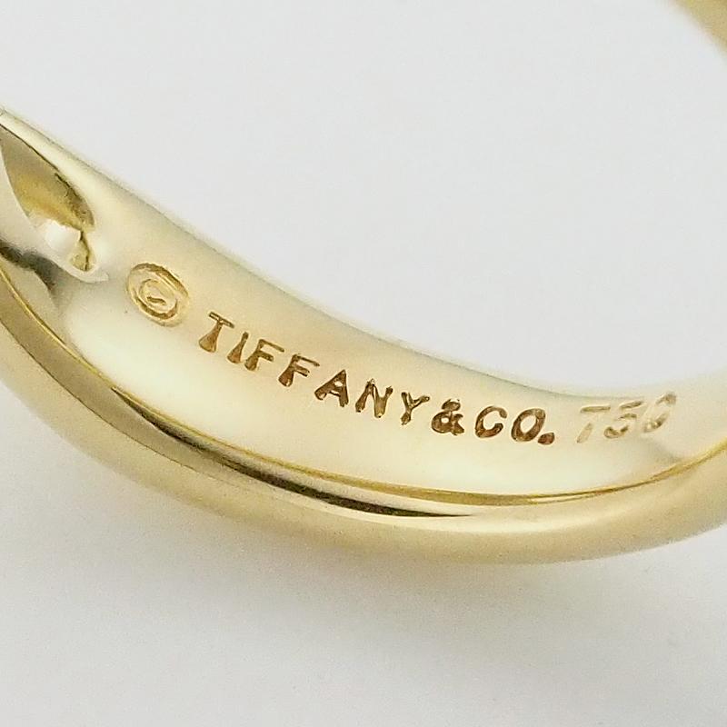 TIFFANY INFINITY ティファニー インフィニティ リング K18YG 仕上済