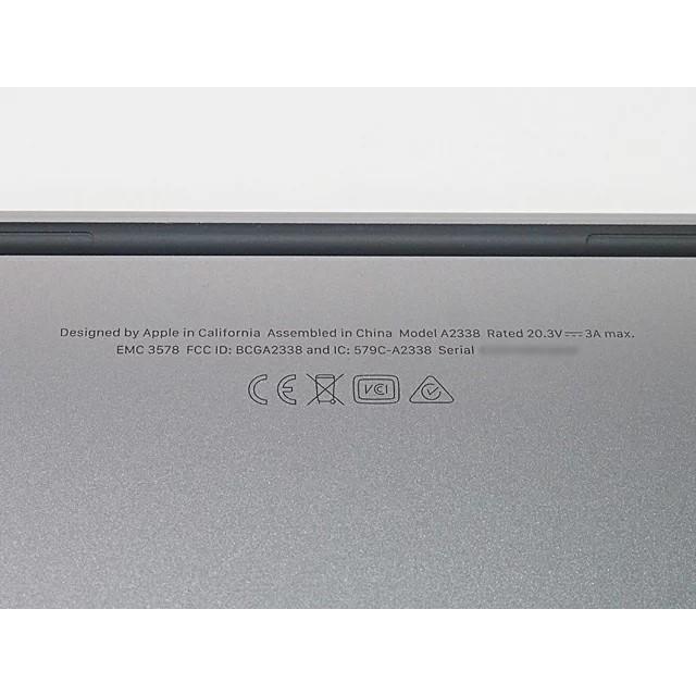 アップル Apple MacBook Pro 13インチ MYD92J/A M1チップ搭載 8コアCPU 512GB SSD ノートパソコン【FJ】の画像