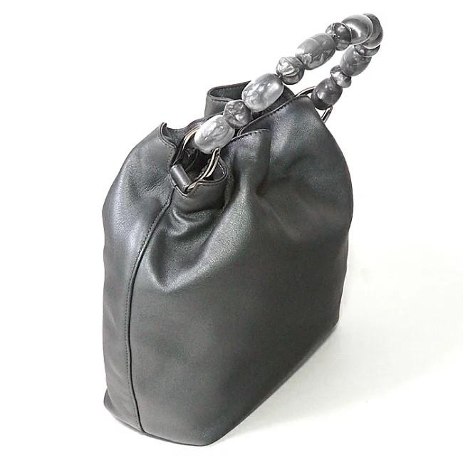 【美品】 クリスチャン・ディオール バッグ ベロア マリスパール 濃茶 クリスチャンディオール マリスパール トロッター キャンバス×レザー