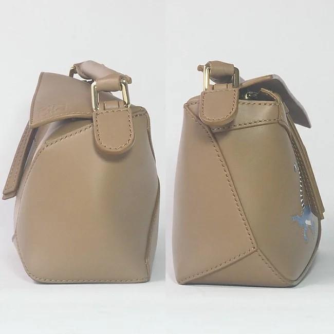 ロエベ LOEWE パズルバッグ ミニ ワオキツネザル A510P88X24 カーフ