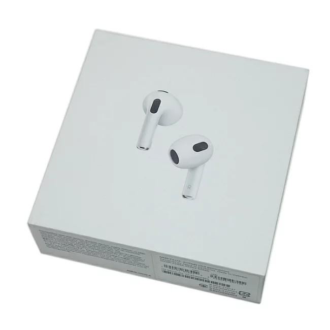 エアーポッド　apple airpod 第三世代　MME73J   2022年1月購入　正規品　 アップル(Apple) MME73J/A AirPods (第3世代) ワイヤレスヘッドフォン
