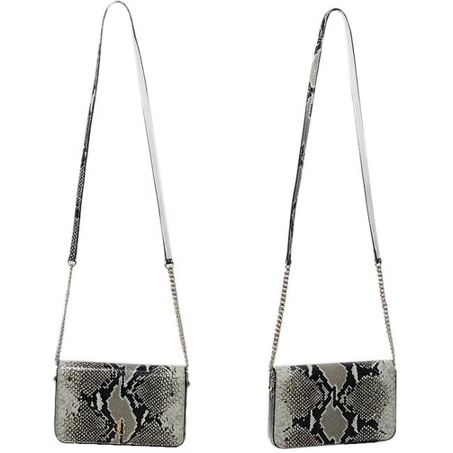 ジミーチュウ JIMMY CHOO パイソン柄 チェーンショルダーバッグ 新品
