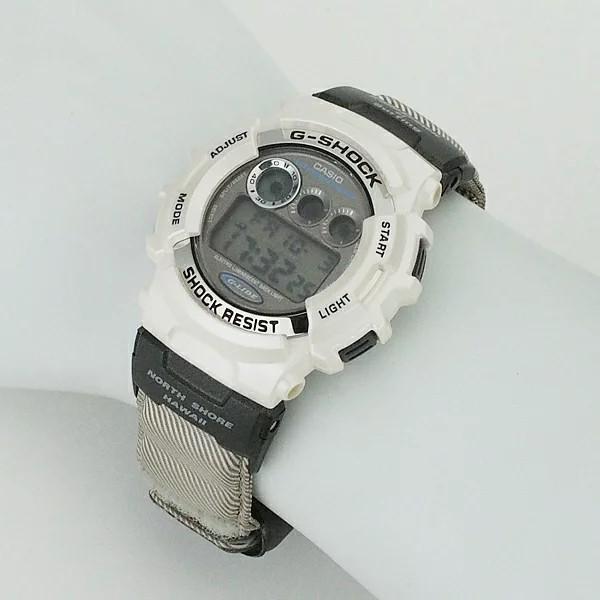 【ノベルティ】Gショック・トリプルクラウン・オブ・サーフィン【値下げしました】 稼働 カシオG-SHOCK メンズ Gショック 通しバンド トリプルクラウン