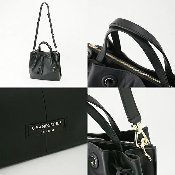 コールハーン COLE HAANアンビションバケットバッグ2wayバッグブラック コールハーン COLE HAAN グランド アンビション バケットバッグ