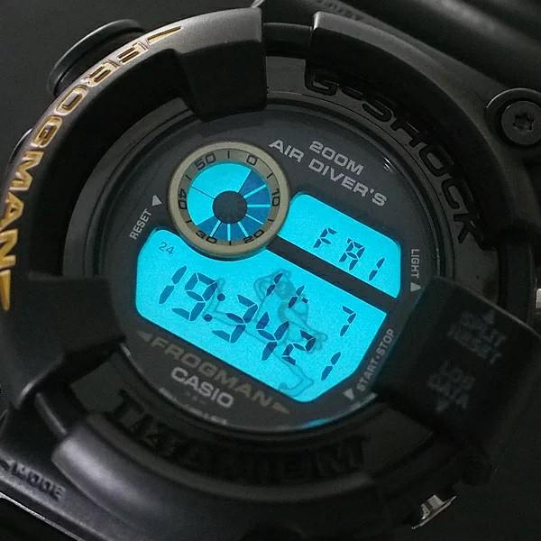 カシオ CASIO Gショック フロッグマン ブラックチタン エアダイバーズ