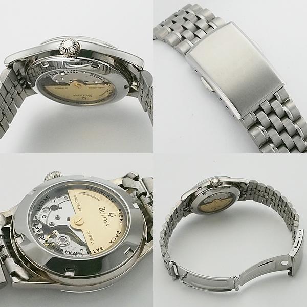 ブローバ BULOVA クラシック 46091 BVC301 自動巻 裏スケ メンズ