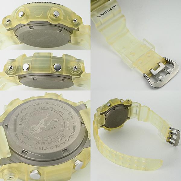 カシオ CASIO Gショック フロッグマン DW-8200WC-7AT WCCS 透け蛙