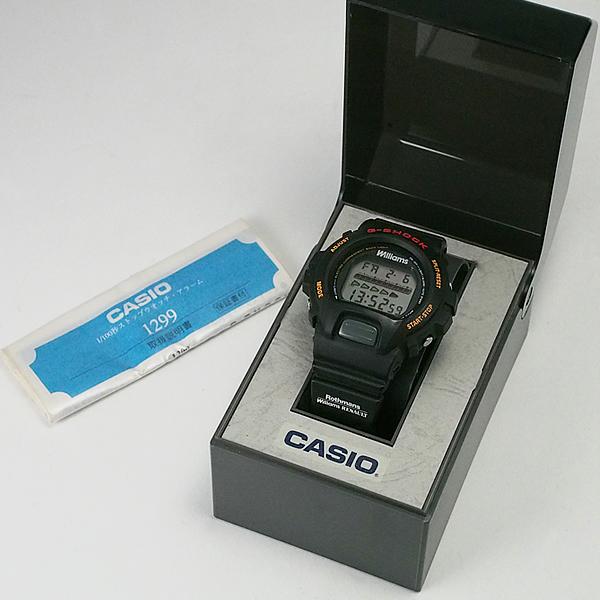 限定品【稼働品】G-SHOCK F1 ウィリアムズ・ルノー　腕時計 新品電池 カシオ CASIO Gショック F1 ウィリアムズ・ルノー 限定コラボモデル