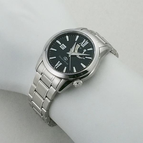 【稼働/自動巻き】オリエントスター　パワーリザーブ　裏スケ　腕時計　メンズ オリエントスター ORIENT STAR パワーリザーブ WZ0281EL 裏スケ メンズ
