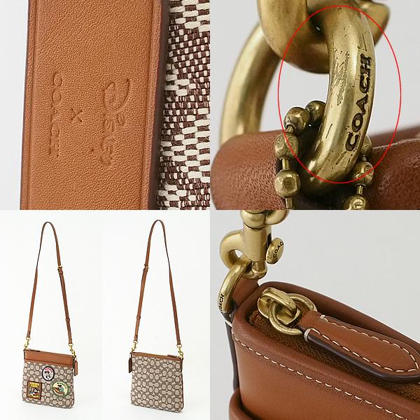 コーチ COACH ショルダーバッグ ディズニーコラボ CH491 ジャカード