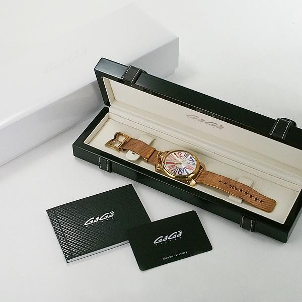 ガガミラノ GaGa Milano マヌアーレ 46mm 5081 メンズ クオーツ 腕時計