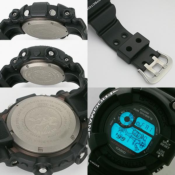 カシオ CASIO Gショック フロッグマン99 DW-8200ZU-1T ラバー メンズ