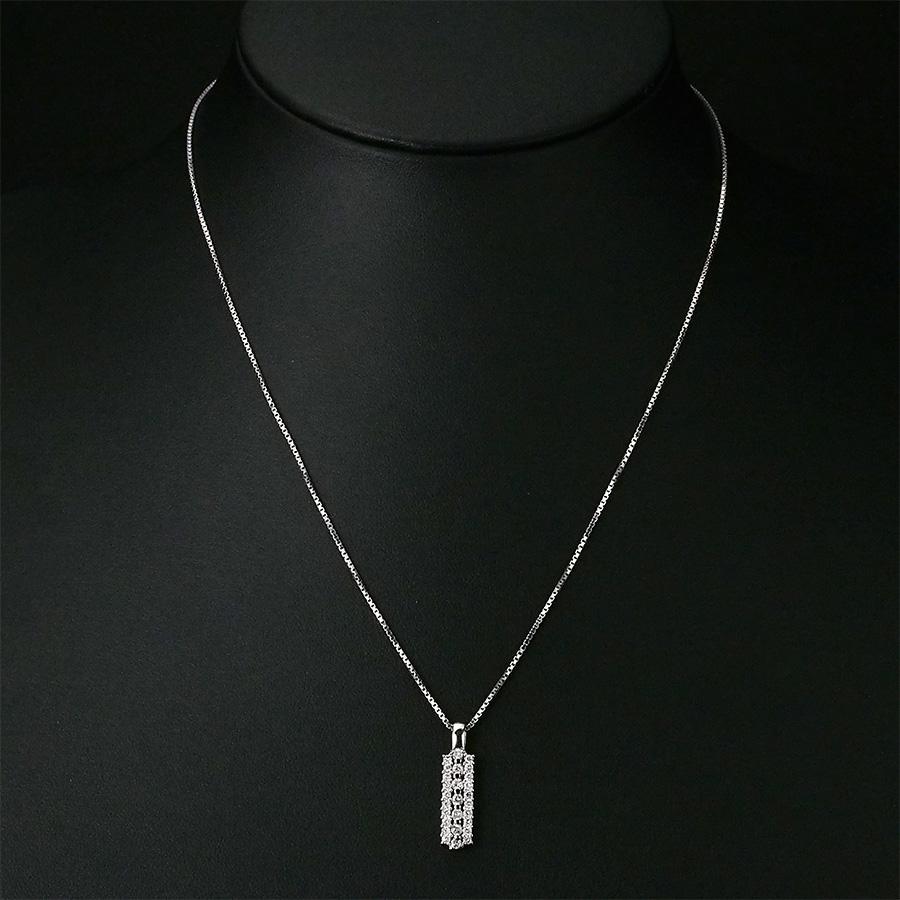 ダイヤモンド/0.50ct デザイン ネックレス Pt900 /Pt850