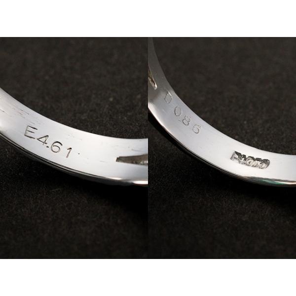 エメラルド/4.61ct ダイヤモンド/0.86ct デザイン リング Pt900 16号 