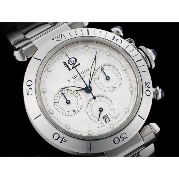 カルティエ パシャ 38mm クロノグラフ W31030H3 仕上 : インペリアル  