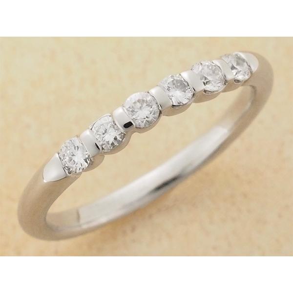 ヴァンドーム青山 ダイヤモンド/0.19ct リング Pt950 8号 : h1115 