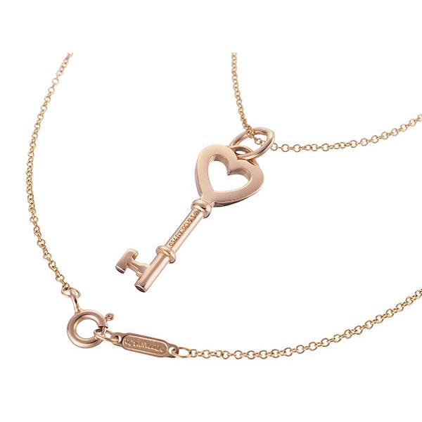 ティファニーハートキー ネックレス K18PG : インペリアル - 通販  
