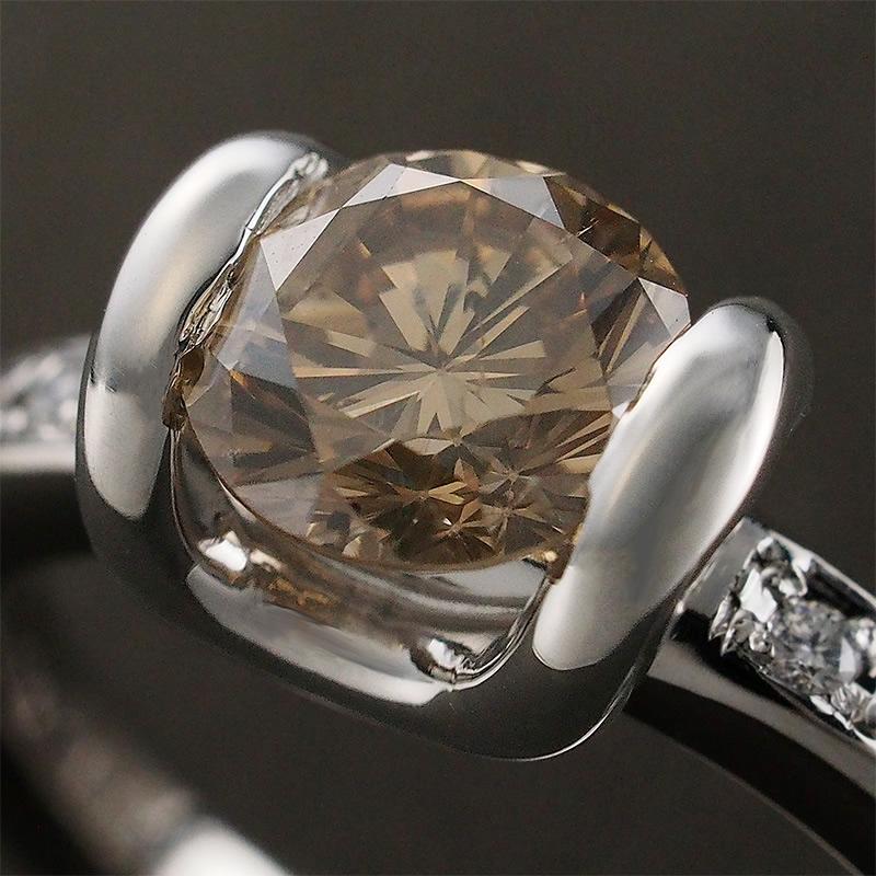 ジュエリーツツミ Pt900 ダイヤモンド 0.08ct リング 【公式通販 